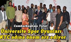 21. Üniversite Spor Oyunları Kapanış ve Ödül Töreni Cumhurbaşkanlığı'nda yapıldı