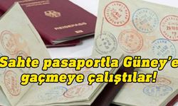 Sahte pasaportla Güney Kıbrıs'a geçmeye çalışan 2 kişi tutuklandı