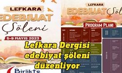 Lefkara edebiyat şöleni başlıyor