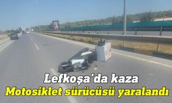 Motosiklet sürücüsü Kemal Atar önce araca çarptı, ardından yolda sürüklendi