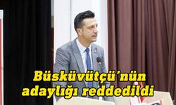 MDP Genel Başkanı Büsküvütçü’nün adaylığı reddedildi