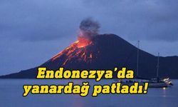 Endonezya'da Anak Krakatau Yanardağı faaliyete geçti