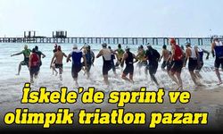 Triatletler yarın İskele’de  sprint ve olimpik yarışacak