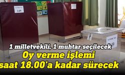 Oy verme işlemi başladı, 210 bin 121 seçmen toplam 713 sandıkta oy kullanacak