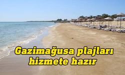 Gazimağusa Belediyesi, plajlarda iyileştirme yaptı