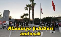 Alaminyo Şehitleri cuma günü anılacak