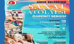 Girne Belediyesi Sanat Atölyesi sergisi yarın ziyarete açılacak