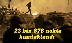 Fransa'daki gösterilerde 23 bin 878 nokta kundaklandı