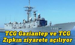 TCG Gaziantep ve TCG Zıpkın 20 Temmuz’da KKTC’de halkın ziyaretine açılacak