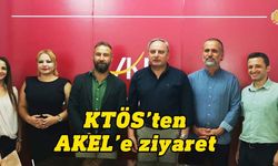 KTÖS, Kıbrıs Rum siyasi partilerinden AKEL’i ziyaret etti