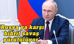 Putin: Benzeri görülmemiş ölçekte gayrimeşru yaptırımlar uygulanıyor