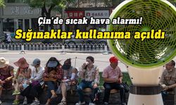 Çin'de aşırı sıcaklar nedeniyle hava saldırıları için yapılmış sığınaklar halkın kullanımına açıldı