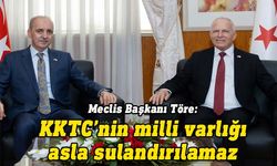 Meclis Başkanı Töre ile TBMM Başkanı Kurtulmuş görüştü