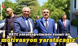 Eğitim Bakanı Çavuşoğlu Ankara’da YÖK Başkan Vekili Göktaş ile bir araya geldi