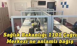 Lapta Kültür ve Dayanışma Derneği, 1101 Çağrı Merkezi'ne masa seperatörleri bağışladı