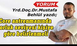 Mustafa Behlül yazdı: Futbolda core antrenman ve kullanılan belli başlı malzemeler