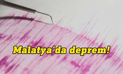 Malatya'da 4,3 büyüklüğünde deprem