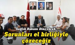 Sağlık Bakanı Dinçyürek Kamu-Sen ile görüştü