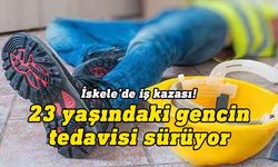 İskele'de inşaatta iş kazası! 23 yaşındaki Khurram Shabbir yaralandı