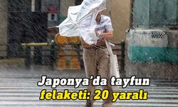 Lan Tayfunu Japonya'yı vurdu: 20 kişi yaralandı