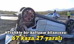 Haftalık trafik raporu açıklandı