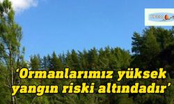 KEMA Mütevelli Heyeti Başkanı İlseven orman yangını riskine karşı uyardı