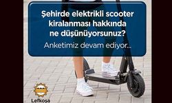 LTB, şehirde Elektrikli Scooter kiralanmasını Lefkoşalılara Soruyor