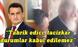 Bakan Oğuz: Polis müdürlüğüne şahıs hakkında şikayette bulunulmuştur