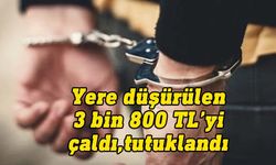 Lefkoşa’da yere düşürülen parayı çalan şahıs tutuklandı