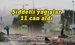 Çin'in başkenti Pekin'de şiddetli yağışlar 11 can aldı