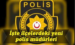 Polis nakilleri duyuruldu. Toplam 186 polis yer değiştirdi