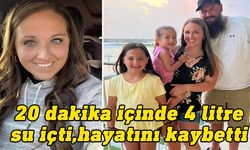 35 yaşındaki kadın, çok su içmekten öldü