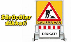 Ercan-Akıncılar arasında trafik tek şeritten verilecek