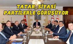 Cumhurbaşkanı Tatar siyasi partileri kabul etti