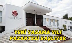 Cumhuriyet Meclisi’nin, yeni yasama yılı pazartesi başlıyor