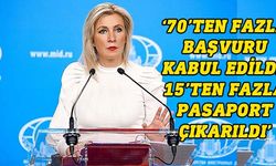 Zakharova: Kuzey Kıbrıs’ta 2 gezici konsolosluk biriminde hizmet verilmeye başlandı