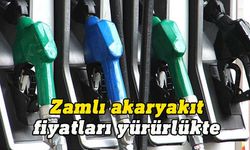 Akaryakıtta yeni fiyatlar yürürlükte