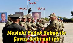 46. Dönem Mesleki Yedek Subay ve Çavuş Celbi ant içti