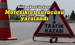 Gazimağusa’da trafik kazası!