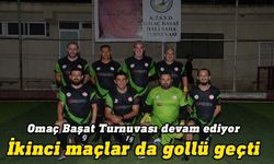 Omaç Başat Halı Saha Futbol Turnuvası sürüyor