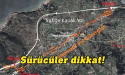 Yeşilköy Kavşağı ile Yenierenköy Kavşağı arasındaki yol 14 gün trafiğe kapalı olacak