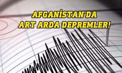 Afganistan'da art arda 6,3 ve 5 büyüklüğünde iki yeni deprem