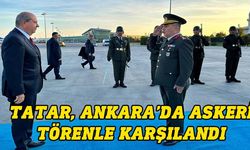 Tatar, AK Parti’nin Büyük Kongresi’ne katılmak üzere bu sabah Ankara’ya gitti