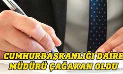 Osman Bora Çağakan, Cumhurbaşkanlığı Daire Müdürlüğü'ne atandı