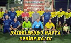 Daireler Arası Halı Saha Futbol Turnuvası’nda dördüncü hafta maçları oynanıyor