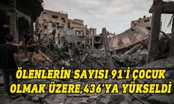 İsrail'in Gazze Şeridi'ne saldırılarında can kaybı 436'ya yükseldi