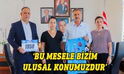 Harmancı, Lefkoşa Maratonu dolayısıyla Uluçay’a ziyarette bulundu