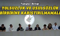 Tabipler Birliği: Hekimleri bu güvensiz ortamda sigorta reçetesi yazmamaya davet ederiz