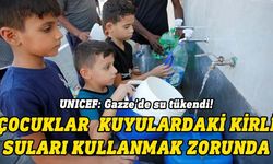 UNICEF: Gazze'deki çocuklar kuyulardaki kirli suları kullanmak zorunda