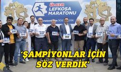 UBP Lefkoşa İlçe Başkanlığı, Şampiyon Melekler için Ülker Lefkoşa Maratonu’na destek verdi